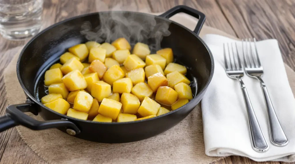 Ajoutez-le aux pommes de terre pendant la cuisson : elles seront encore plus savoureuses, délicieusement parfumées et ultra moelleuses